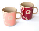 マリメッコmarimekko ウニッコ 71829-833 マグ250ml ダークワイン/パウダー 2個セット【御結婚御祝・内祝・新築御祝・還暦御祝・御礼・寿・ギフト包装可能】(3)