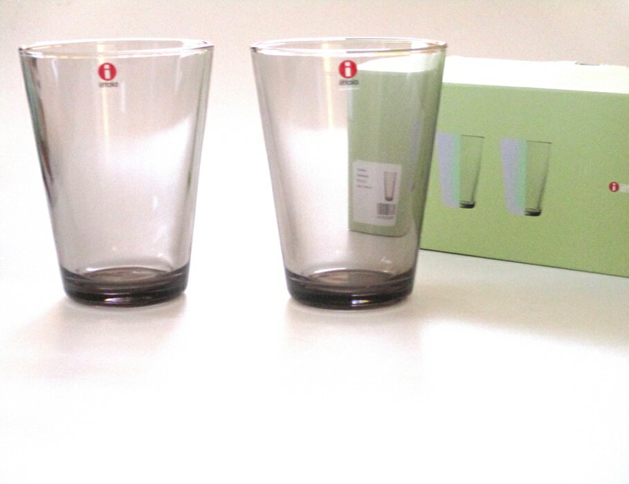 Rakuten - イッタラiittala カルティオ 400ml タンブラー 2個セット リネン(ハイボールグラス）【御結婚御祝・内祝・新築御祝・還暦御祝・御礼・寿・ギフト包装可能】