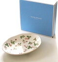 ウェッジウッドWEDGWOOD ワイルド ストロベリー オーバルディッシュ【楕円皿 オーバル皿 ブランドのお皿】【御結婚御祝・新築・還暦御祝・内祝・御祝・ギフト包装可能】