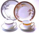 ウェッジウッドWEDGWOOD レースプラチナ、レースゴールド ペア ティーセット【御結婚御祝・内祝・新築御祝・還暦御祝・御礼・寿・ギ