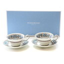 特撰洋食器ギフトセット(GW007) ウェッジウッドWEDGWOOD フロレンティーンターコイズFlorentine Turquoise ティ―カップ&ソーサー...