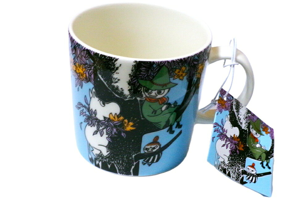 樂天商城 - ブランドロゴ入りボックス付属　アラビアARABIA ムーミン 3500144クラシックマグ フレンズフォーエバー 80年