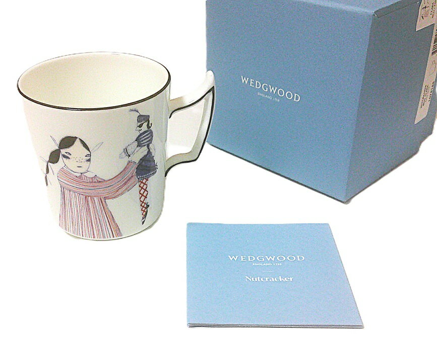 ウェッジウッドWEDGWOOD　ナッツクラッカーNUTCRACKER マグ クララMUG　CLARA【御結婚御祝・内祝・新築御祝・還暦御祝・御礼・寿・ギフト包装可能】