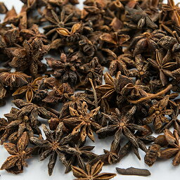 スターアニスホール(割れ) 250g,Star Anise Whole,原型,スターアニス,八角,八角茴香,大茴香,スパイス,ハーブ,調味料,業務用,神戸スパイス,仕入,MT