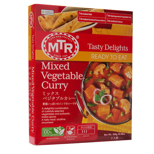 ڥݥ10ܡۤ MTR ߥå ٥֥ 졼 Mixed Vegetable Curry 300g 10 Źȥȥ졼٥ꥢڥإ륷ɥ졼̳ѥɥڥڿͥѥ̵,kc,MT