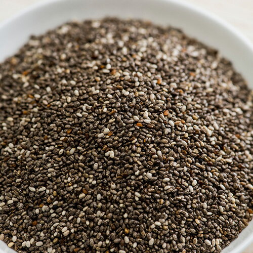 チアシード 1kg Chia Seedミネラル,ブラック,ホワイト,製菓材料,製菓材料,無塩,無添加,原型,スーパーフード,神戸スパイス 送料無料