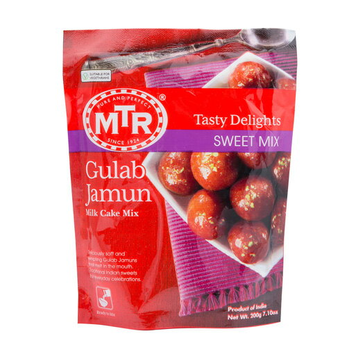 【送料無料】MTRグラブジャムンミックス 200g 1袋 Gulab Jamun Mix 日本正規販売店【スイーツ,粉末,常温,インド,デザート】ゆうパケット送料無料のサムネイル
