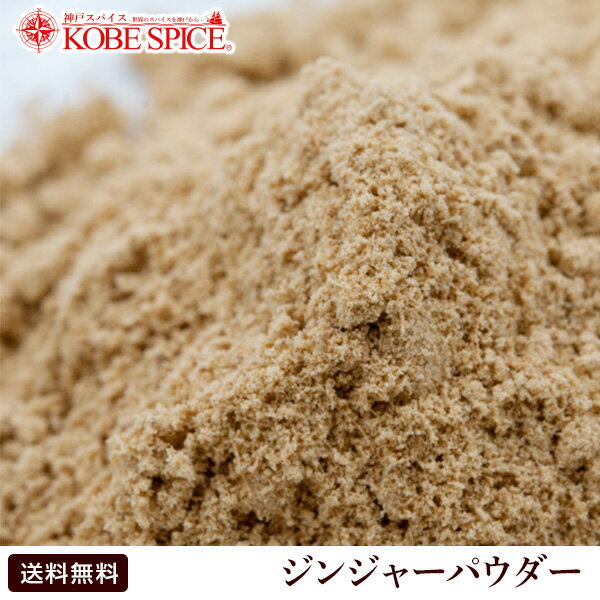 ジンジャーパウダー 100g 常温便,Ginger Powder,粉末,ジンジャー,ジンジャラー,パウダー,生姜,しょうが,スパイス,ハーブ,香辛料,調味料,業務用,神戸スパイス,取寄,卸売,仕入,,送料無料MT