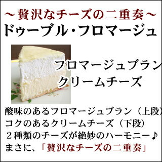 神戸スイーツ『ドゥーブルフロマージュ(Wチーズケーキ）』