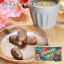 ハワイアンホースト マカデミアナッツチョコレート ハイビスカス 1箱 5oz（14粒）人気 マカデミアナッツ ミルクチョコレート 定番 お土産 お菓子 マカダミア