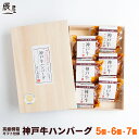 高級桐箱入り 神戸牛 ハンバーグ デミソース仕立て【送料無料】ギフト プレゼント 内祝い お返し お祝い 誕生日 結婚祝い 出産祝い 結婚内祝い 出産内祝い 牛...