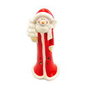 【J2】セラミックスノーマンスタンド クリスマス おしゃれ かわいい ミニ 小さい 北欧 セラミック 陶器 卓上 デスク テーブル 飾り 装飾 置物 小物 雑貨...
