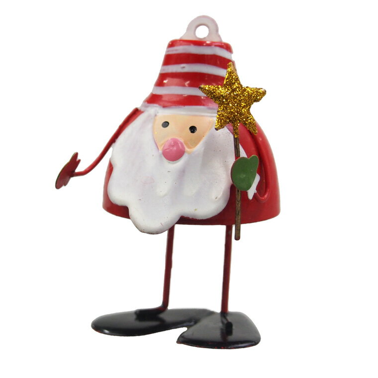 【J3】ブリキゆらゆらミニサンタクロース クリスマス おしゃれ かわいい 北欧 ブリキ レトロ 卓上 テーブル 飾り 装飾 置物 小物 雑貨 サンタクロース 揺れる ゆらゆら インテリア ディスプレイ アンティーク デコレーション クリスマス サンタクロース サンタさん 小さい