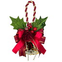 クリスマスベル レッド 15cm クリスマスツリー 玄関 部屋 北欧 ナチュラル オーナメント 手作り 上品 高級 豪華 おしゃれ 飾り 装飾 かわいい ドア 壁掛け ハンガー ハンギング ディスプレイ 天然素材 花 造花 ギフト プレゼント 在庫処分 お買い得