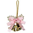 クリスマスベル ピンク 8cm クリスマスツリー 玄関 部屋 北欧 ナチュラル オーナメント 手作り 上品 高級 豪華 おしゃれ 飾り 装飾 かわいい ドア 壁掛け ハンガー ハンギング ディスプレイ 天然素材 花 造花 ギフト プレゼント 在庫処分 お買い得