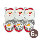【I3】フェルトクリスマスクリップ6個セット 2種3組 サンタ&スノーマン クリスマス おしゃれ かわいい 小さい ミニ 北欧 木製 飾り 装飾 置物 小物 ス...
