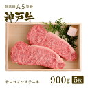 A5等級 神戸牛 サーロイン ステーキ ステーキ肉900g（