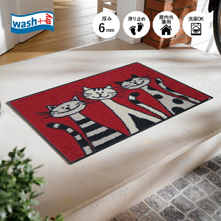 إޥå wash+dry(å  ɥ饤) Three Cats 5075cm åɡò   ߤ   å֥ ȥ󥹥ޥå ɥޥå ꡼ƥå Kleen-Tex