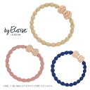 ¥3960以上お買い上げで送料無料！ ＊Bling Bow Navy Blue 2/27頃入荷予定 ＊Bling Bow Sand 　 ＊Bling Bow Champagne Pink コロンとしたリボンのモチーフです。 パール、スワロフスキー、ローズピンクの組み合わせはとてもチャーミングです。 存在感のあるbyEloiseです。 ＊こちらの商品は一個（単品）販売となりますのでご注意くださいませ。 byEloiseは2014年にロンドンで生まれたヘアアクセサリーブランドです。 ボリュームのある髪でもしっかりまとまりゴムが切れにくいのが特徴です。 髪を結ぶだけでなく、手首に付けてブレスレットとしてもその存在感を発揮します。 また豊富なカラーバリエーションも人気の理由。 その日の気分やお洋服に合せて 使い分けができるので難しいヘアアレンジを必要としません。 byEloiseには身に着けるだけで華やかで女性らしい雰囲気を叶えるアイテムが揃っています。 サイズ：直径約50mm 素材：メッキ、スワロフスキー 製造：中国 【注意事項】 ・一部の画像はイメージ画像となり、製品と異なる部分がございます ・メッキ製品はアレルギー体質の方や体調が低下している方などかぶれることがありますので、肌に異常を感じた方はご使用を止めて頂き、専門医にご相談下さい。 ・メッキ製品は変色してしやすい為こまめなお手入れで防止して下さい。 ・アクセサリーを着けたままでの入浴などは厳禁です。 ・お子様のお手の届かないところに保管下さい。 ・製造lotによって若干色の違いがございます。 ・価格改定の為、旧価格の値札が付いていることがございます。 ・イギリス本土ブランド規格が変更となり大きさ等切り替わることがございます。 ・メッキ部に製造時に出来る細かな傷がある場合があります。 ・ご使用劣化にてスワロフスキーが剥落する場合があります。