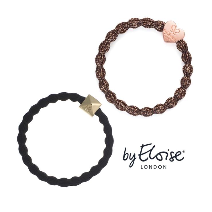 2ĥå̵byEloise[Ź] Metallic Rose Gold Heart Bronze / Gold Pyramid Stud Black إ꡼ ֥쥹å إ 奷 쥹 ꥹ ֥ İ ե  ڤˤ ץ쥼 å