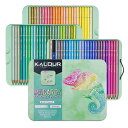 【大特価セール】色鉛筆74色セット 【マカロン系72色+HP鉛筆+Colorless Blender】 収納ケース付 色鉛筆 カラーペン 水筆 鉛筆 子供から大...