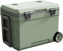 KS クーラーボックス 大型 6面断熱キャスター付き 大容量 45L 軽量 車輪付き COOLER BOX おしゃれな 3色 部活 ピクニック アウトドア キャンプ 釣り ゴルフ 大人気 防災 災害時 飲み物 冷やす 氷 保冷力 おすすめ !