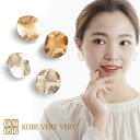 送料無料 66E-16 金属アレルギー対応 イヤリング ピアス サークル 3cm 両耳用 丸 円 ゴールド シルバー プレート 大きめ 大ぶり シャギー加工 ニッケルフリー イヤカフ 上品 シック シンプル オフィス 結婚式 和装