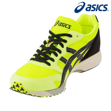 アシックス（asics） ターサージャパン（TATHER JAPAN） 1013A043 763 セイフティーイエロー×ブラック 35th anniversary 限定 ランニング シューズ レーシング 2018年秋冬モデル 日本製 35周年 駅伝