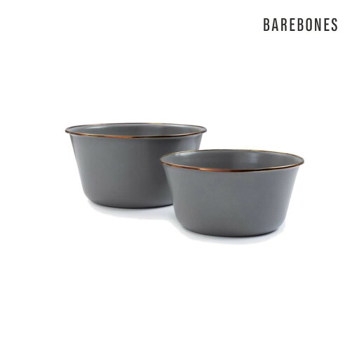 BAREBONES LIVING ベアボーンズ エナメルミキシングボウル 2サイズセット 20235032002000 BAREBONES LIVING ベアボーンズ エナメルミキシングボウル 2サイズセット 20235032002000