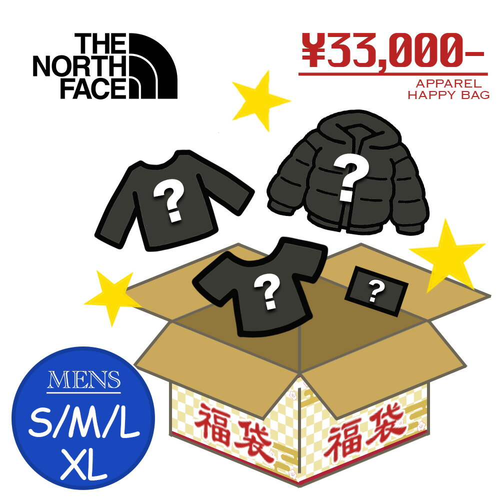 コーベヤ 2026福袋 ザ・ノース・フェイス メンズ 3万3千円福袋(5万3千円相当) S・M・L・XL