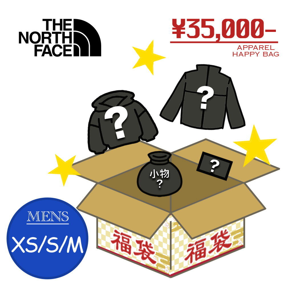 コーベヤ 2026福袋 ザ・ノース・フェイス メンズ 3万5千円福袋(5万3千円相当)XS・S・M
