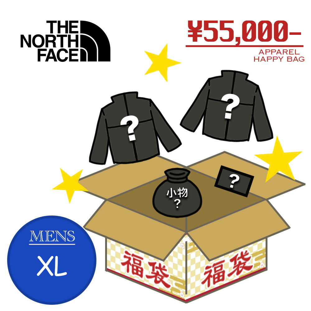 コーベヤ 2026福袋 ザ・ノース・フェイス メンズ 5万5千円福袋(9万6千円相当)XL