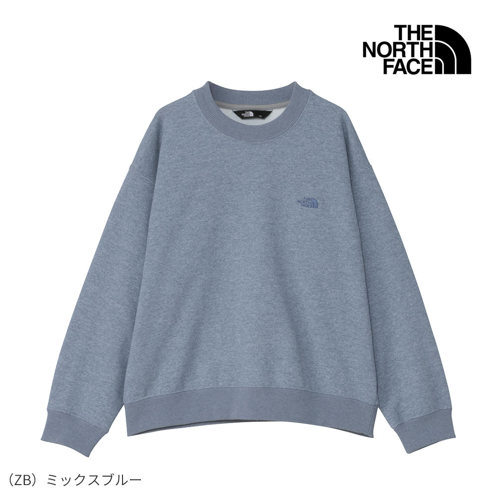 ザ・ノース・フェイス THE NORTH FACE グリズスウェットロゴクルー（キッズ） NTJ6...