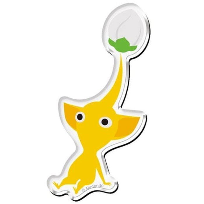 【少し訳あり】メモカード1枚付!ピクミン キャラマグネッツ 黄ピクミンB 単品 アクリル製マグネット おもちゃ プレゼント 誕生日