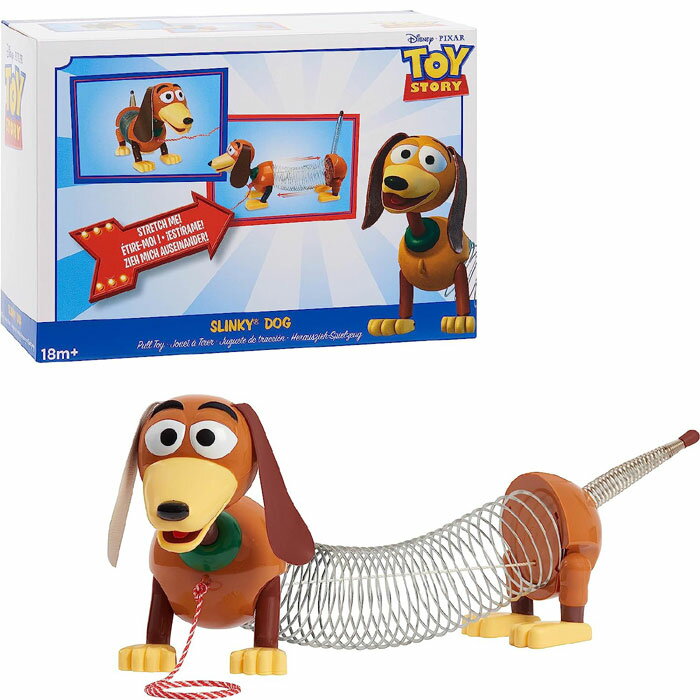 ディズニー ピクサートイ ストーリー スリンキー ドッグ プルトイ / Disney PIXAR 2020 TOY STORY SLINKY DOG PULL TOY 映画 人形 グッズ おもちゃ プレゼント 誕生日