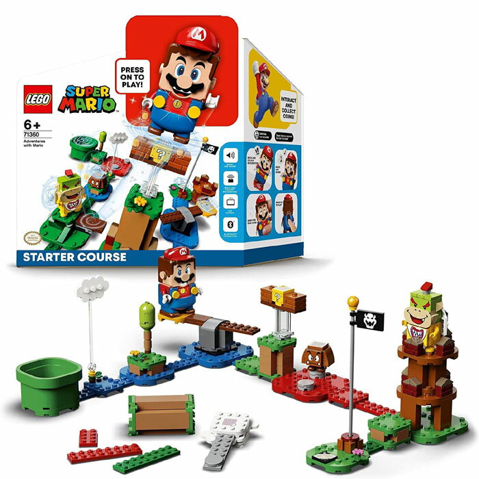 レゴ(LEGO) スーパーマリオ レゴ(R)マリオ(TM) と ぼうけんのはじまり 〜 スターターセット 71360 おもちゃ ブロック プレゼント テレビゲーム 男の子 女の子 6歳以上