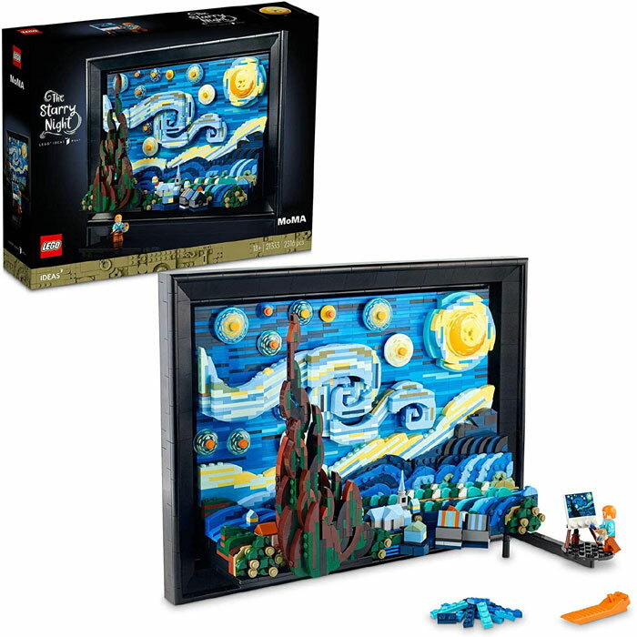 レゴ(LEGO) アイデア ゴッホ 「星月夜」 21333 おもちゃ ブロック プレゼント アート 絵画 インテリア 男の子 女の子 大人 おもちゃ プレゼント グッズ誕生日