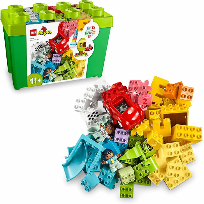 レゴ®デュプロ レゴ(LEGO) デュプロ デュプロのコンテナ スーパーデラックス 10914 おもちゃ ブロック プレゼント幼児 赤ちゃん 男の子 女の子 1歳半以上 おもちゃ プレゼント ブロック玩具誕生日