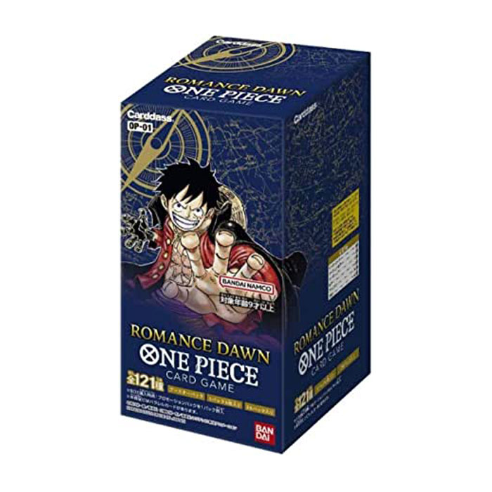 【BOX】ONE PIECE カードゲーム ブースターパック ROMANCE DAWN OP-01 ワンピース バンダイ (BANDAI) ※1BOX 24パック入 ボックスでの販売です！おもちゃ プレゼント 誕生日