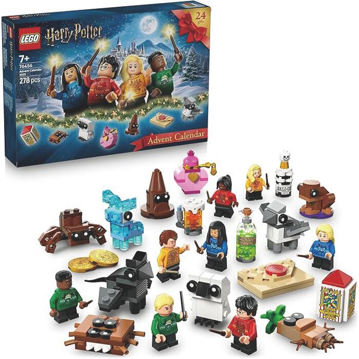 レゴ(LEGO) ハリー・ポッター アドベントカレンダー 2025 ブロック 男の子 女の子 子供 7歳 8歳 9歳 小学生 ハリーポッター グッズ インテリア オシャレ フィギュア グッズ 76456 おもちゃ プレゼント 誕生日