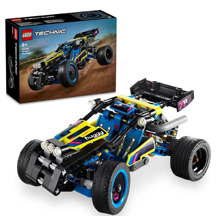レゴ(LEGO) テクニック オフロード・レースバギー おもちゃ 玩具 プレゼント ブロック 男の子 女の子 子供 7歳 8歳 9歳 10歳 小学生 車 ミニカー 42164