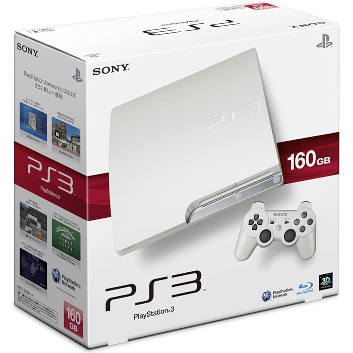 PlayStation 3 (160GB) 饷åۥ磻 (CECH-2500ALW)  ץ쥼 