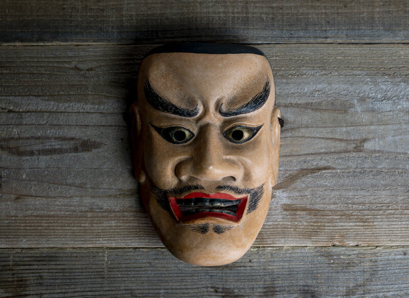 楽天市場】能面(骨董品・アンティーク|アート・美術品・骨董品・民芸品):ホビーの通販