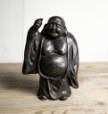 骨董○備前焼布袋立像○ | 明治時代-19世紀頃 | 陶器 | 飾り / 信仰対象 / 六古窯【古美術】【骨董】【中古】【3,980円以上で送料無料】【三浦古美...