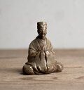 骨董 / 作家○京焼松尾芭蕉像○木米 / 銘 | 小型 / 偉人置物 | 江戸後期-19世紀頃 | 陶器 | 【古美術】【骨董】【中古】【3,980円以上で送料...