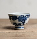 骨董○ 京焼染付人物文盃○道八銘 | 明治時代頃 | 磁器 | 酒器 / 茶器【古美術】【骨董】【中古】【3,980円以上で送料無料】【三浦古美術WEB】240...