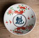 中古○呉須赤絵写し深鉢○魯山人うつし | 現代 | 磁器 | 食器【美術】【中古】【3,980円以上で送料無料】【三浦古美術WEB】2404