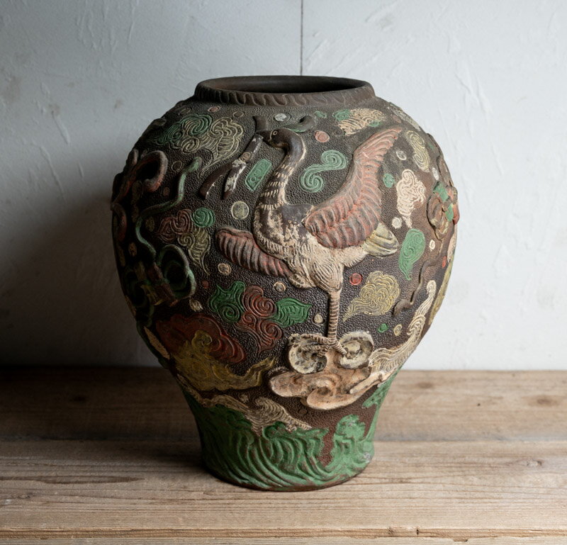 楽天市場】大壺(骨董品・アンティーク|アート・美術品・骨董品 楽天市場】大壺(骨董品・アンティーク|アート・美術品・骨董品
