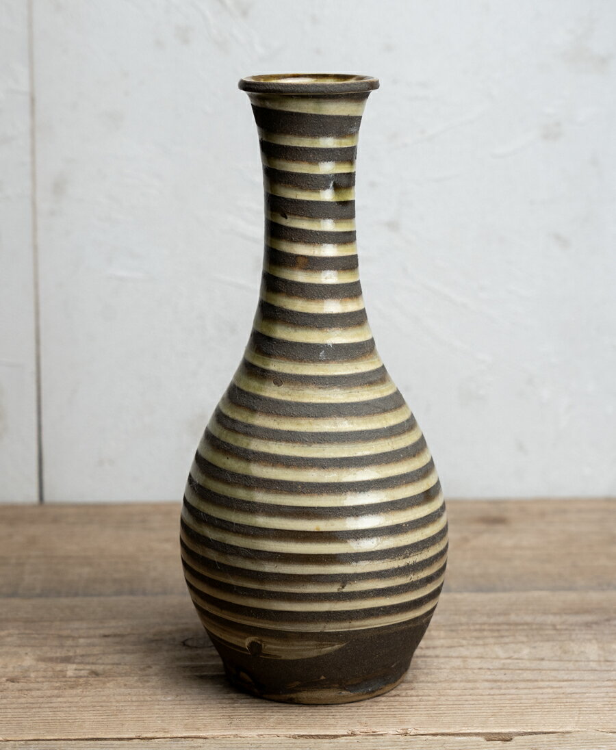 骨董○小鹿田焼輪線文徳利○ | 大正頃-20世紀頃 | 陶器 | 大分県 | おんた焼 | 【美術】【中古】【総額3,..