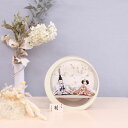 雛人形 コンパクト ひな人形 親王飾り 柳親王 月型刺繍台屏風セット かわいい ひな人形 小さい 横幅36cm おしゃれ インテリア モダン モカ クリーム ブ...